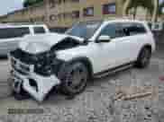 2022 Mercedes-Benz GLS 450 with VIN 4JGFF5KE1NA696833, listed as a Copart auction lot 70986725 with 57,589 mi miles and Salvage title. Bid and sale history available at DreamBid. Image 1.