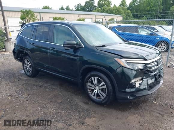 2016 Honda Pilot EX-L z VIN 5FNYF6H61GB076030, wystawiony jako IAAI lot #42669327 z przebiegiem 75 929 mil mil oraz . Historia ofert i sprzedaży dostępna na DreamBid. Obrazek 1.