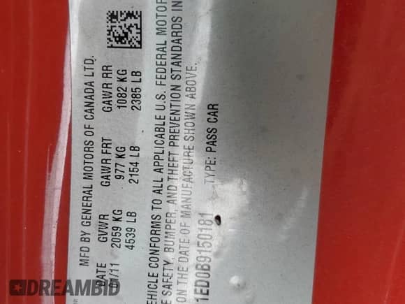 2011 Chevrolet Camaro 1LT z VIN 2G1FB1ED0B9150181, wystawiony jako Copart lot #81626305 z przebiegiem 208 638 mil mil oraz Szkoda całkowita • Salvage title. Historia ofert i sprzedaży dostępna na DreamBid. Obrazek 12.