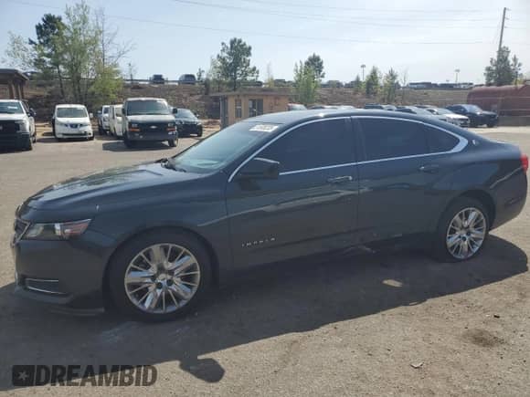 2014 Chevrolet Impala LS with VIN 2G11X5SL4E9262100, listed as a Copart auction lot 51508235 with Not provided miles and Salvage title. Bid and sale history available at DreamBid. Image 1.