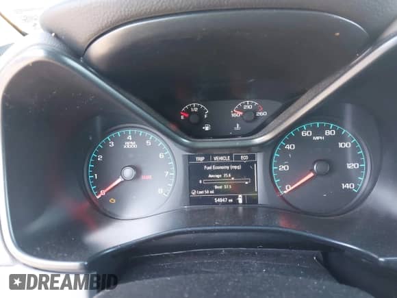 2019 Chevrolet Colorado 2WD Work Truck with VIN 1GCHSBEA6K1123485, listed as a IAAI auction lot 41995652 with 54,947 mi miles and . Bid and sale history available at DreamBid. Image 7.