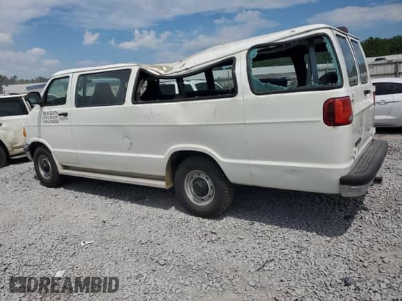2002 Dodge Passenger with VIN 2B5WB35Z52K124143, listed as a Copart auction lot 63028105 with 146,799 mi miles and Salvage title. Bid and sale history available at DreamBid. Image 2.