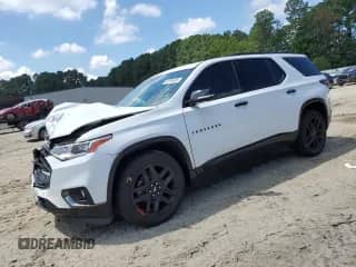 2020 Chevrolet Traverse Premier with VIN 1GNEVKKW9LJ168455, listed as a Copart auction lot 69180405 with 48,900 mi miles and Salvage title. Bid and sale history available at DreamBid. Image 1.