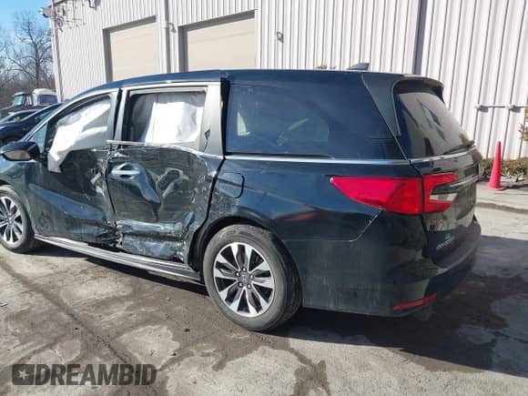 2024 Honda Odyssey EX-L с VIN 5FNRL6H68RB018609, выставлен на аукционе IAAI как лот 41660751 с пробегом 15 439 миль миль и . История ставок и продаж доступна на DreamBid. Изображение 3.