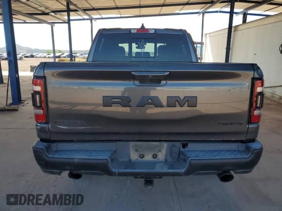 2020 Ram 1500 Rebel z VIN 1C6SRFLT4LN385004, wystawiony jako Copart lot #81076245 z przebiegiem 74 355 mil mil oraz Szkoda całkowita • Salvage title. Historia ofert i sprzedaży dostępna na DreamBid. Obrazek 6.