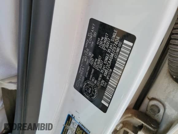 2021 Hyundai Tucson SE with VIN KM8J2CA46MU397404, listed as a Copart auction lot 68356345 with Not provided miles and Salvage title. Bid and sale history available at DreamBid. Image 13.