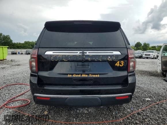 2021 Chevrolet Tahoe Commercial with VIN 1GNSCLED0MR362867, listed as a Copart auction lot 60454365 with 41,520 mi miles and Salvage title. Bid and sale history available at DreamBid. Image 6.