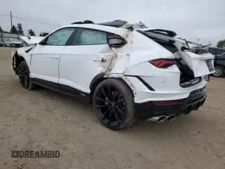 2024 Lamborghini Urus S with VIN ZPBUB3ZL7RLA33480, listed as a Copart auction lot 54111145 with 1,671 mi miles and Salvage title. Bid and sale history available at DreamBid. Image 2.