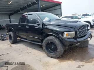 2004 Dodge 1500 SLT with VIN 1D7HU18D44J248472, listed as a IAAI auction lot 42858758 with 290,223 mi miles and . Bid and sale history available at DreamBid. Image 1.