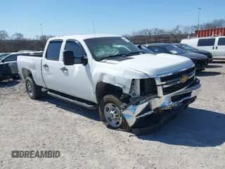 2012 Chevrolet Silverado 2500HD Work Truck with VIN 1GC1KVCG6CF119001, listed as a IAAI auction lot 41750051 with 208,118 mi miles and . Bid and sale history available at DreamBid. Image 1.