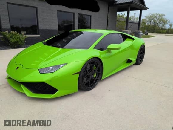 2015 Lamborghini Huracan с VIN ZHWUC1ZF7FLA03405, выставлен на аукционе Copart как лот 57724465 с пробегом 31 953 миль миль и Чистый • Clean title. История ставок и продаж доступна на DreamBid. Изображение 2.
