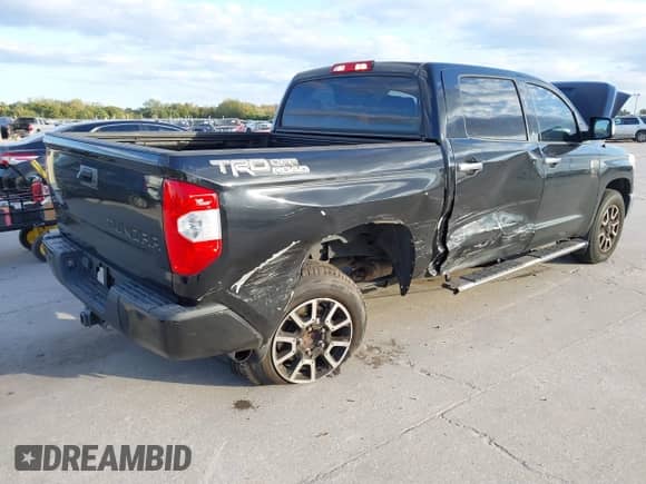 2016 Toyota Tundra Platinum with VIN 5TFGW5F15GX206197, listed as a IAAI auction lot 41315319 with 63,022 mi miles and . Bid and sale history available at DreamBid. Image 4.