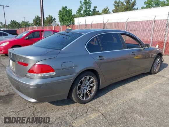 2004 BMW 7 Series 745Li with VIN WBAGN63594DS54716, listed as a IAAI auction lot 42736712 with 251,327 mi miles and . Bid and sale history available at DreamBid. Image 4.