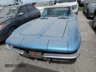 1967 Chevrolet Corvette with VIN 194677S100299, listed as a Copart auction lot 75195504 with 31,978 mi miles and Salvage title. Bid and sale history available at DreamBid. Image 5.