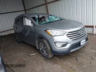2016 Hyundai Santa Fe SE with VIN KM8SN4HF1GU152507, listed as a IAAI auction lot 42338903 with 102,691 mi miles and . Bid and sale history available at DreamBid. Image 1.