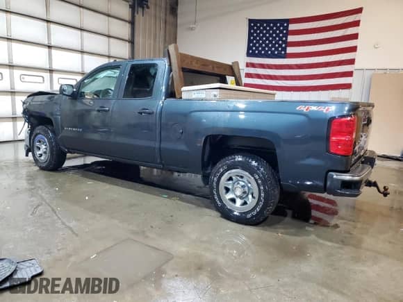 2017 Chevrolet Silverado 1500 Work Truck with VIN 1GCVKNEH8HZ194991, listed as a Copart auction lot 46935815 with 98,258 mi miles and Salvage title. Bid and sale history available at DreamBid. Image 2.