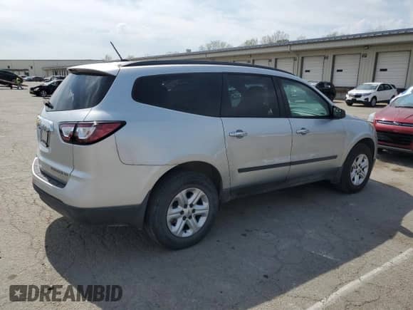 2015 Chevrolet Traverse LS с VIN 1GNKRFED7FJ340060, выставлен на аукционе Copart как лот 53811825 с пробегом 77 757 миль миль и Списание • Salvage title. История ставок и продаж доступна на DreamBid. Изображение 3.