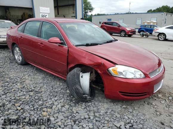 2013 Chevrolet Impala LT с VIN 2G1WB5E39D1152608, выставлен на аукционе Copart как лот 69598935 с пробегом 45 186 миль миль и Списание • Salvage title. История ставок и продаж доступна на DreamBid. Изображение 4.