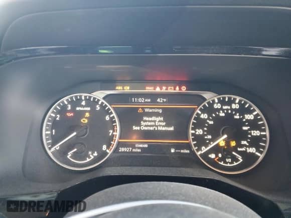 2023 Nissan Pathfinder SV z VIN 5N1DR3BA1PC257851, wystawiony jako Copart lot #82826044 z przebiegiem 28 927 mil mil oraz Szkoda całkowita • Salvage title. Historia ofert i sprzedaży dostępna na DreamBid. Obrazek 9.