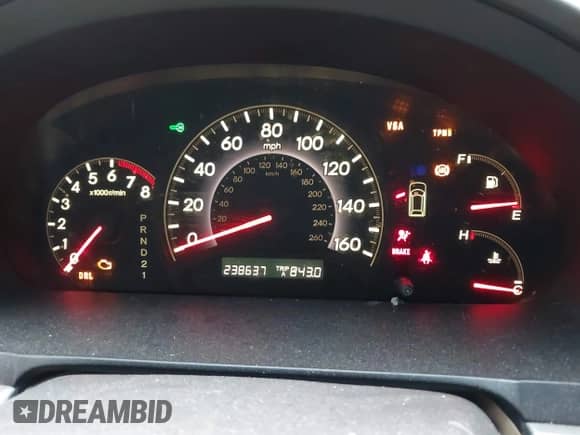 2008 Honda Odyssey EX-L with VIN 5FNRL38658B415420, listed as a IAAI auction lot 42883943 with 244,151 mi miles and . Bid and sale history available at DreamBid. Image 7.