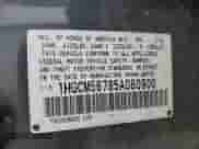 2005 Honda Accord EX with VIN 1HGCM56785A080900, listed as a Copart auction lot 81683475 with 197,301 mi miles and Salvage title. Bid and sale history available at DreamBid. Image 12.