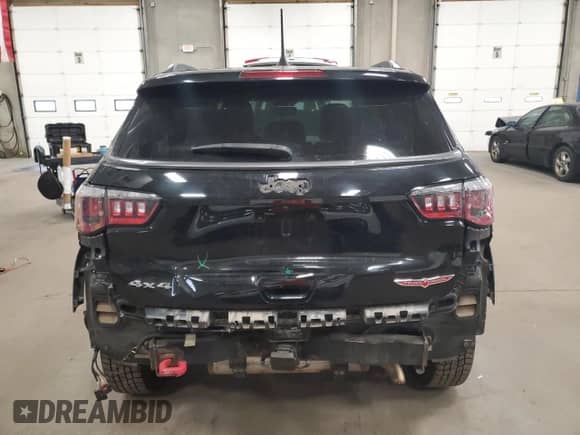 2018 Jeep Compass Trailhawk с VIN 3C4NJDDB5JT367132, выставлен на аукционе Copart как лот 84567535 с пробегом 136 876 миль миль и Списание • Salvage title. История ставок и продаж доступна на DreamBid. Изображение 6.
