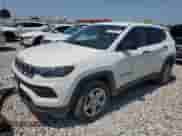 2023 Jeep Compass Sport with VIN 3C4NJDAN2PT528592, listed as a Copart auction lot 64280364 with 21,758 mi miles and Salvage title. Bid and sale history available at DreamBid. Image 1.