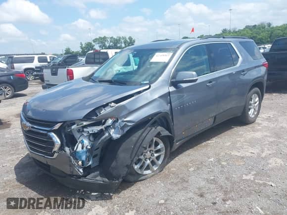 2021 Chevrolet Traverse LT с VIN 1GNEVHKW3MJ222434, выставлен на аукционе IAAI как лот 42519317 с пробегом 84 378 миль миль и . История ставок и продаж доступна на DreamBid. Изображение 2.
