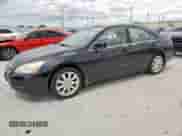 2006 Honda Accord EX-L z VIN 1HGCM66596A022705, wystawiony jako Copart lot #64009855 z przebiegiem 91 051 mil mil oraz Czysty tytuł • Clean title. Historia ofert i sprzedaży dostępna na DreamBid. Obrazek 1.