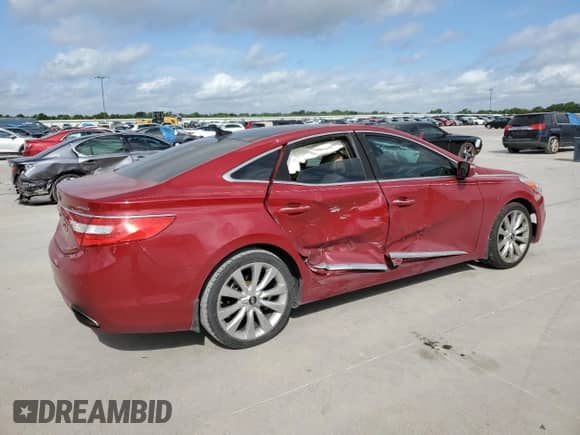 2014 Hyundai Azera Limited с VIN KMHFH4JG8EA397606, выставлен на аукционе Copart как лот 59693114 с пробегом 102 600 миль миль и Списание • Salvage title. История ставок и продаж доступна на DreamBid. Изображение 3.