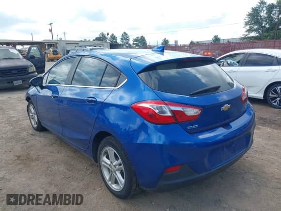 2017 Chevrolet Cruze LT с VIN 3G1BE6SM7HS561838, выставлен на аукционе IAAI как лот 43092552 с пробегом 66 184 миль миль и . История ставок и продаж доступна на DreamBid. Изображение 3.