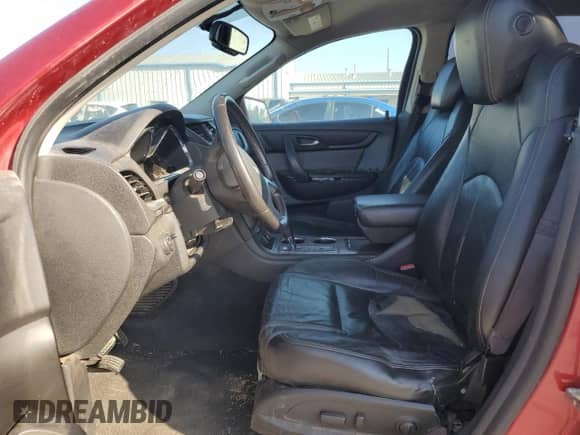 2014 Chevrolet Traverse LT z VIN 1GNKRHKD1EJ157302, wystawiony jako Copart lot #81863795 z przebiegiem 191 416 mil mil oraz Czysty tytuł • Clean title. Historia ofert i sprzedaży dostępna na DreamBid. Obrazek 7.