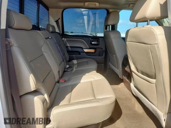 2017 Chevrolet Silverado 1500 LTZ with VIN 3GCPCSECXHG145834, listed as a Copart auction lot 65348985 with 153,460 mi miles and Salvage title. Bid and sale history available at DreamBid. Image 10.