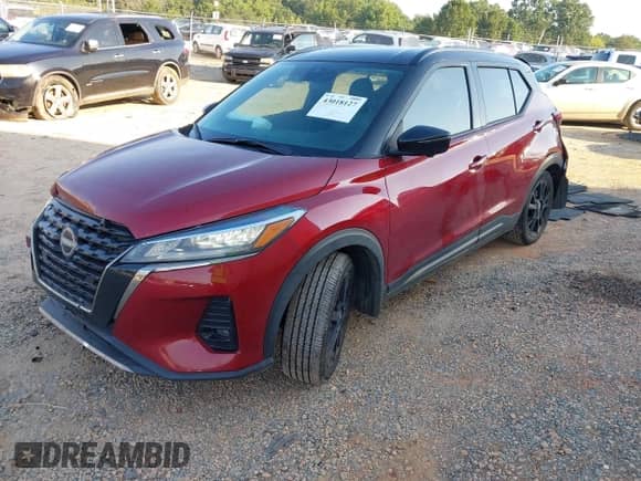 2024 Nissan Kicks SR с VIN 3N1CP5DV4RL471888, выставлен на аукционе IAAI как лот 43018127 с пробегом 21 378 миль миль и . История ставок и продаж доступна на DreamBid. Изображение 2.