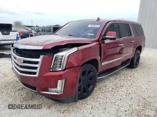 2016 Cadillac Escalade ESV Luxury Collection с VIN 1GYS3HKJ0GR424007, выставлен на аукционе Copart как лот 53545305 с пробегом 127 440 миль миль и На запчасти • Non repairable. История ставок и продаж доступна на DreamBid. Изображение 1.