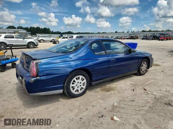2003 Chevrolet Monte Carlo LS с VIN 2G1WW12E639244651, выставлен на аукционе Copart как лот 63062315 с пробегом 169 930 миль миль и Списание • Salvage title. История ставок и продаж доступна на DreamBid. Изображение 3.