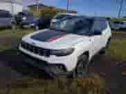 2024 Jeep Compass Trailhawk with VIN 3C4NJDDN9RT595771, listed as a Copart auction lot 85951635 with 40,547 mi miles and Salvage title. Bid and sale history available at DreamBid. Image 1.