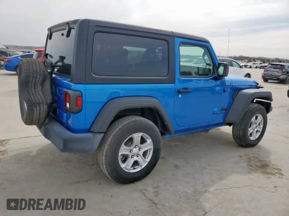 2021 Jeep Wrangler Sport S с VIN 1C4GJXAN0MW790739, выставлен на аукционе Copart как лот 47780115 с пробегом Не указан миль и Списание • Salvage title. История ставок и продаж доступна на DreamBid. Изображение 3.