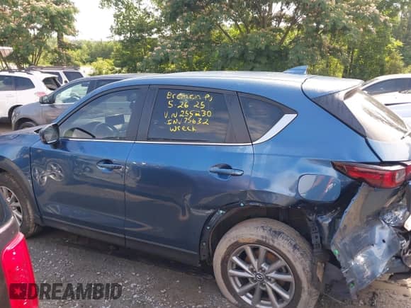 2023 Mazda CX-5 S Preferred z VIN JM3KFBCM3P0255230, wystawiony jako IAAI lot #42420823 z przebiegiem 69 331 mil mil oraz . Historia ofert i sprzedaży dostępna na DreamBid. Obrazek 14.
