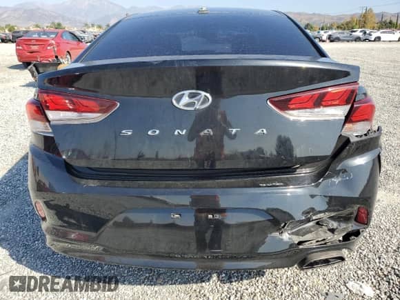 2018 Hyundai Sonata SEL with VIN 5NPE34AF7JH652318, listed as a Copart auction lot 90064725 with 113,149 mi miles and Salvage title. Bid and sale history available at DreamBid. Image 6.