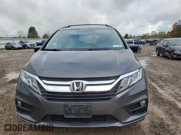 2020 Honda Odyssey LX with VIN 5FNRL6H28LB055471, listed as a Copart auction lot 83934195 with 32,750 mi miles and Salvage title. Bid and sale history available at DreamBid. Image 5.