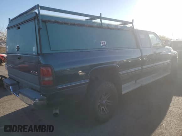 1997 Dodge 2500 with VIN 3B7KF23W4VM528115, listed as a Copart auction lot 43407685 with 167,132 mi miles and Salvage title. Bid and sale history available at DreamBid. Image 3.