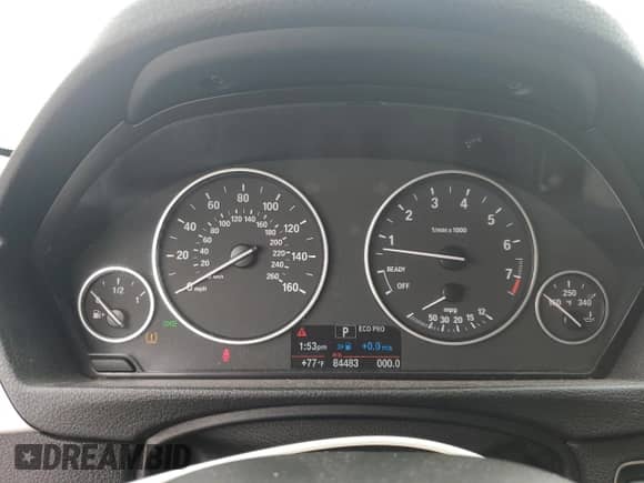 2012 BMW 3 Series 328i с VIN WBA3A5G55CNP18091, выставлен на аукционе Copart как лот 84557665 с пробегом 84 483 миль миль и Списание • Salvage title. История ставок и продаж доступна на DreamBid. Изображение 9.