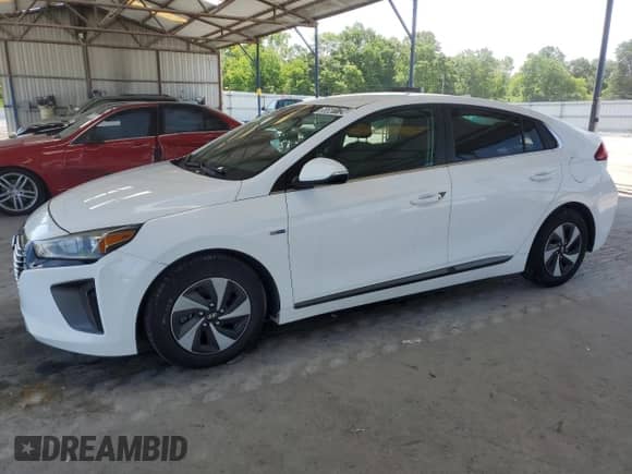 2018 Hyundai Ioniq SEL z VIN KMHC75LC6JU096816, wystawiony jako Copart lot #55501724 z przebiegiem 97 777 mil mil oraz . Historia ofert i sprzedaży dostępna na DreamBid. Obrazek 1.