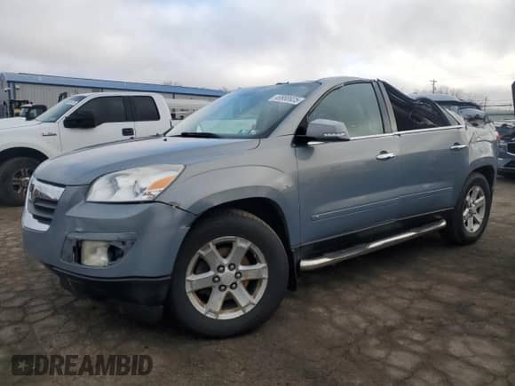 2007 Saturn Outlook XR with VIN 5GZEV23797J131944, listed as a Copart auction lot 49988925 with 221,742 mi miles and Salvage title. Bid and sale history available at DreamBid. Image 1.