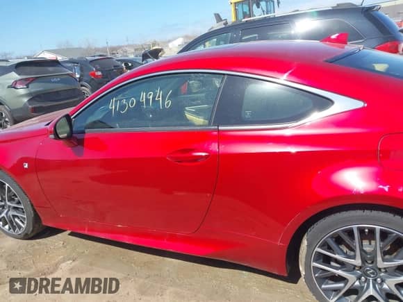 2015 Lexus RC 350 F Sport z VIN JTHSE5BC7F5004605, wystawiony jako IAAI lot #41730394 z przebiegiem 68 713 mil mil oraz . Historia ofert i sprzedaży dostępna na DreamBid. Obrazek 15.