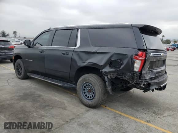 2022 Chevrolet Suburban LT с VIN 1GNSCCKT3NR282752, выставлен на аукционе Copart как лот 56143725 с пробегом 112 253 миль миль и Чистый • Clean title. История ставок и продаж доступна на DreamBid. Изображение 2.