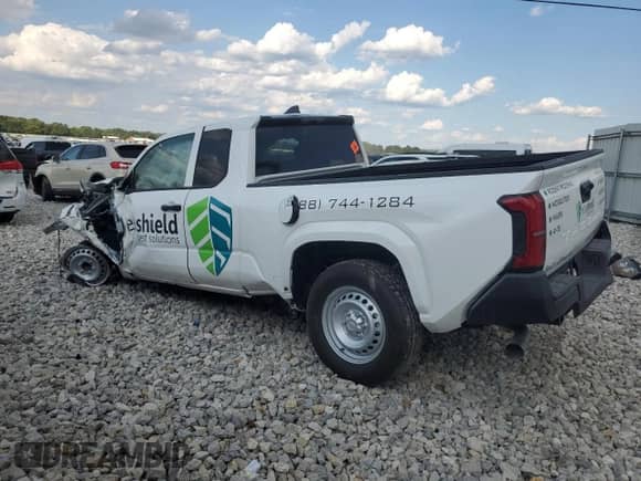 2025 Toyota Tacoma SR with VIN 3TYJDAHN2ST029891, listed as a Copart auction lot 69921095 with Not provided miles and Non repairable. Bid and sale history available at DreamBid. Image 2.