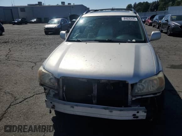 2004 Toyota Highlander с VIN JTEEP21A740022597, выставлен на аукционе Copart как лот 84035445 с пробегом 304 301 миль миль и Списание • Salvage title. История ставок и продаж доступна на DreamBid. Изображение 5.