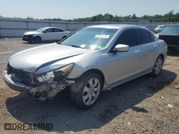 2009 Honda Accord EX-L with VIN 1HGCP36819A035548, listed as a Copart auction lot 65632315 with Not provided miles and Salvage title. Bid and sale history available at DreamBid. Image 1.